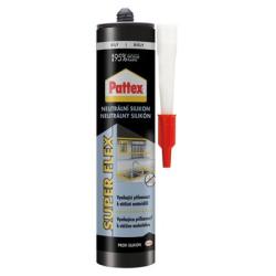 Silikn Pattex Super Flex Neutrlny, biely, 280 ml