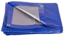 Plachta Tarpaulin Profi 3x3 m, 140 g/m, zakrvacia, modr, s okami