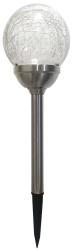 Lampa Strend Pro Garden, 12x44 cm, solrna, 1xLED farebn a tepl biela, AA, nehrdzavejca