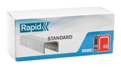 Spony RAPID 53 STANDARD, 10 mm, sponky do sponkovaky, bal. 5000 ks