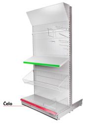 elo Racks H11 1250 mm - okopov plech s gumenou litou *L*