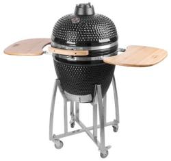 Gril Strend Pro Kamado Egg 21", priemer 46,7 cm, gril vka 91 cm, ierny, 130x73x122 cm