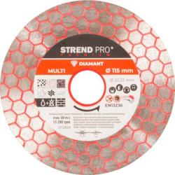 Kot Strend Pro Premium, 115 mm, hexagonal, diamantov, rezn, multi