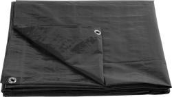 Plachta Tarpaulin Strong 4x5 m, 200 g/m, zakrvacia, antracit, s okami