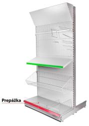 Prepka Racks H30 665x100 mm, Cr, predn *S*