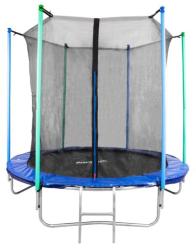 Trampolna Skipjump GS08, 244 cm, vntorn sie, rebrk