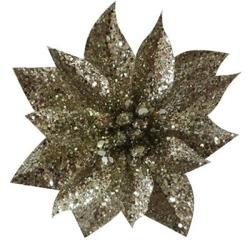 Kvet MagicHome Vianoce GlitterPoinsettia, so tipcom, ampa, vekos kvetu: 9 cm, dka k