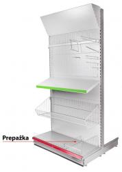 Prepka Racks H38-380, 470x100 mm, Cr, bon