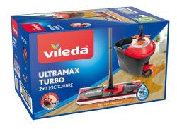 Sprava upratovacia Vileda Ultramax TURBO Microfibre 2v1 mop na podlahy + vedro