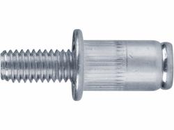 Skrutky nitovacie pozinkovan, M6x12mm, 25ks, FORTUM