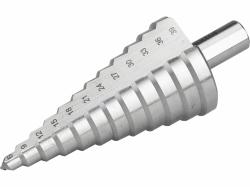 Vrtk stupovit 6-39mm, stupovanie 3mm, 12 otvorov, stopka pr.10mm, dka 110mm, HSS, DI