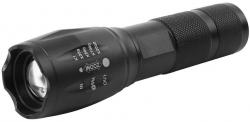 Svietidlo Strend Pro Flashlight FL001, T6 150 lm, Alu, 2200mAh, power bank, Zoom, USB nab