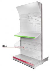 K Racks H14 950x400x200 mm, drten, zvesn, na regl *M*